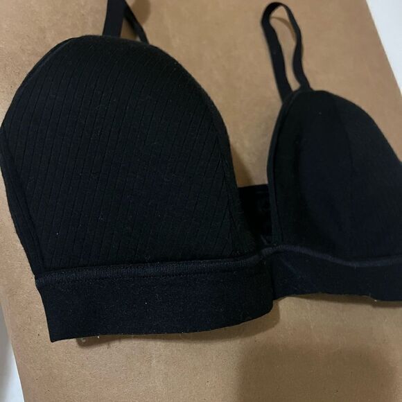 Auden Lightly Lined Plunge Bralette size M - Picture 4 of 4